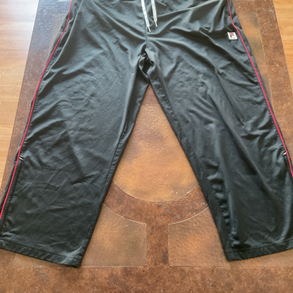 Fila Men's Black Track Pants